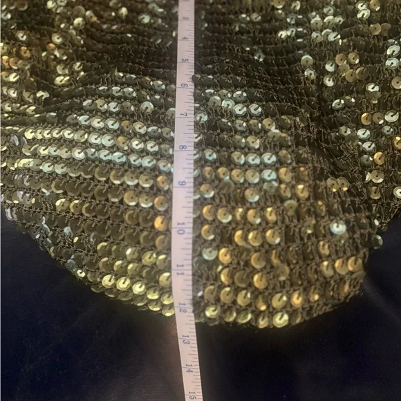 Vintage Crocheted Sequin Hobo/Crossbody Bag - Picture 8 of 9